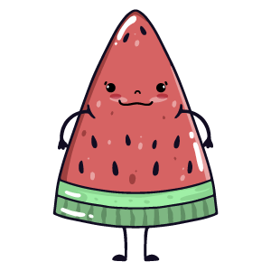 watermelon say stickers messages sticker-6