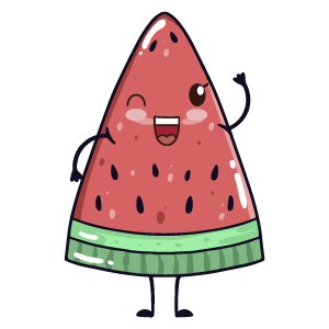 watermelon say stickers messages sticker-4