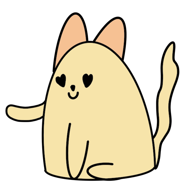 Cat Doodle Stickers messages sticker-0