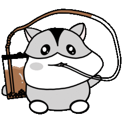 Kleiner Hamster messages sticker-6
