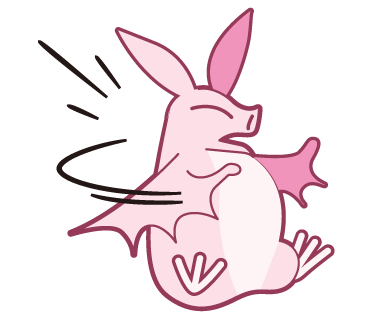 Pink Bat messages sticker-6
