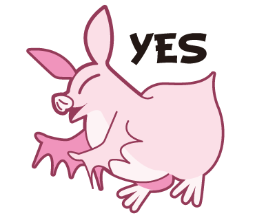 Pink Bat messages sticker-5