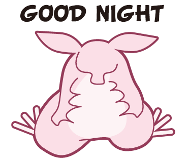Pink Bat messages sticker-2