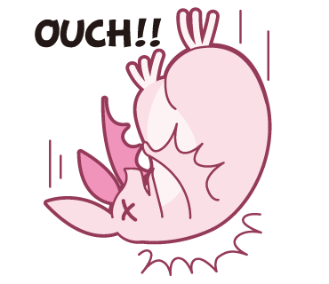 Pink Bat messages sticker-9