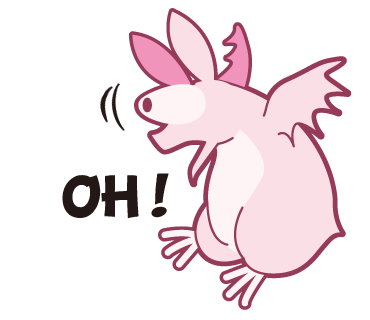 Pink Bat messages sticker-4