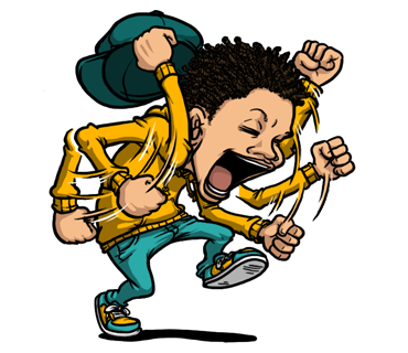 Hip Hop Culture - Animated messages sticker-1