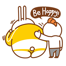 Fat Rabbit messages sticker-5
