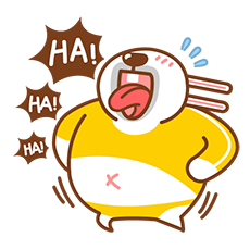 Fat Rabbit messages sticker-7