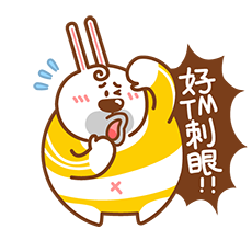 Fat Rabbit messages sticker-1