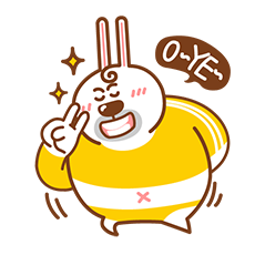 Fat Rabbit messages sticker-6