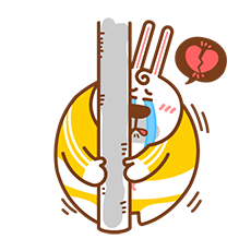 Fat Rabbit messages sticker-2