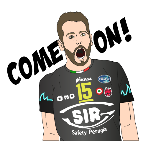 SIR Safety Perugia Volley Club messages sticker-10