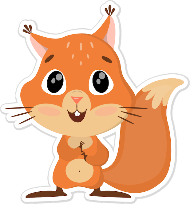 Niki the Fluffy Squirrel messages sticker-8