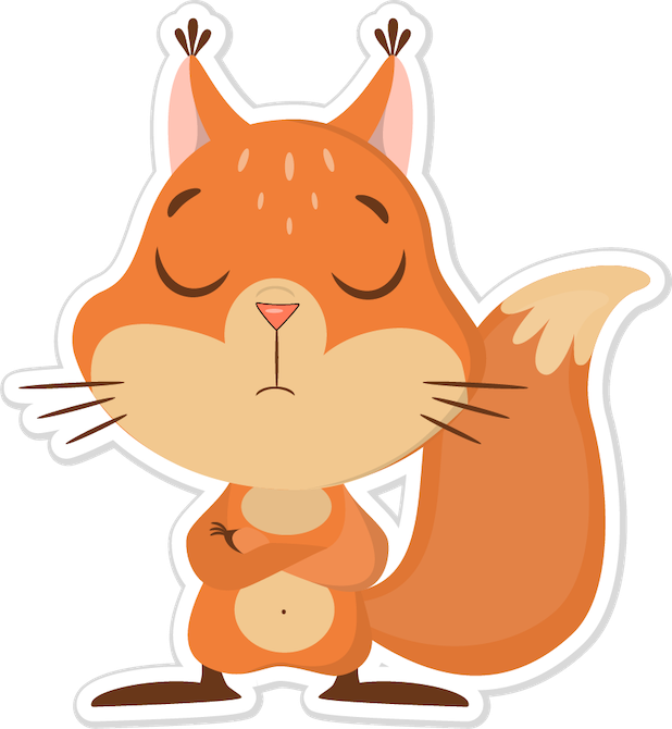 Niki the Fluffy Squirrel messages sticker-7