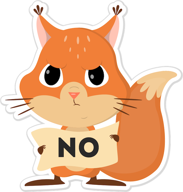 Niki the Fluffy Squirrel messages sticker-11