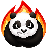 Cute Panda Stickers messages sticker-5