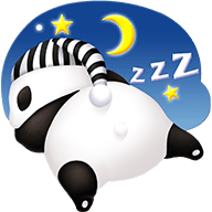Cute Panda Stickers messages sticker-6