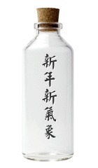 Wishing bottle messages sticker-2
