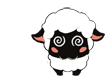 Sheep gossip expression messages sticker-2
