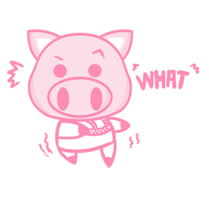 粉红猪 messages sticker-11
