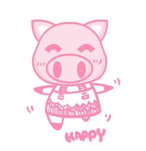粉红猪 messages sticker-0
