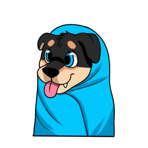 Angel The Husky Stickers messages sticker-0