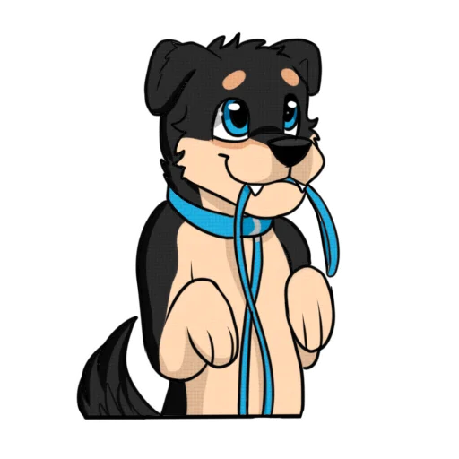 Angel The Husky Stickers messages sticker-6