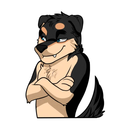 Angel The Husky Stickers messages sticker-9