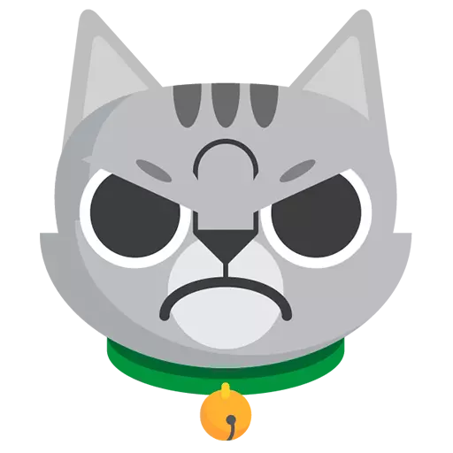 Funny Cat Stickers Animated messages sticker-7