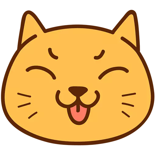 Funny Cat Stickers Animated messages sticker-6