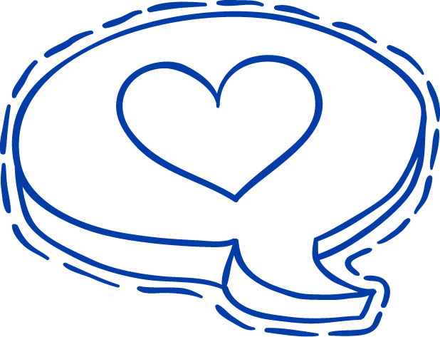 Love Doodles for ValentinesDay messages sticker-0