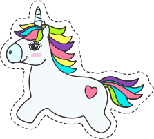 MagicUnicornForGirlStickies messages sticker-5