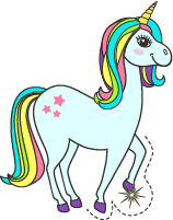 MagicUnicornForGirlStickies messages sticker-11