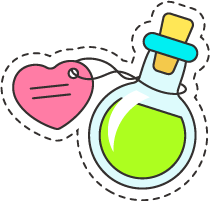 MagicUnicornForGirlStickies messages sticker-1