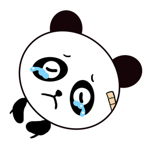 Qute Panda messages sticker-9