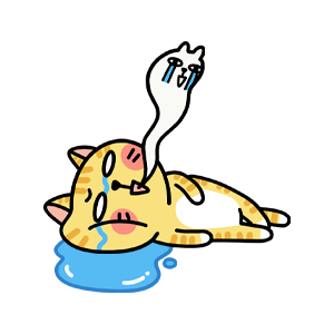 Cat cute messages sticker-8