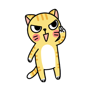 Cat cute messages sticker-5