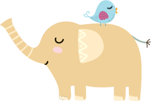 IndianArtStyleElephantStk messages sticker-6