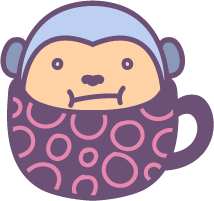 MonkeyArtStyleJapanesePack messages sticker-1