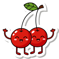 VegetableFruitLivingStickies messages sticker-4