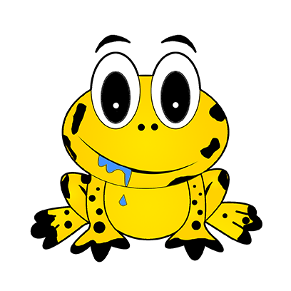 Rocko Frog messages sticker-0