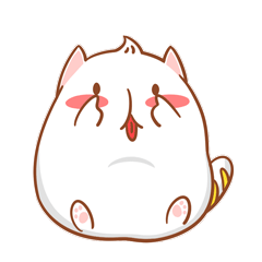Wave mouse pig expression messages sticker-1