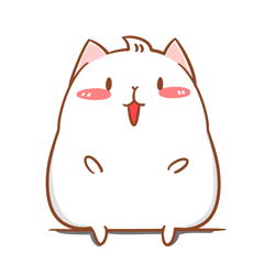 Wave mouse pig expression messages sticker-2