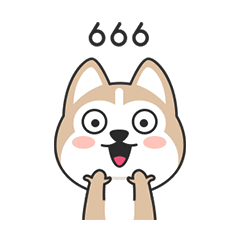 Cute Dog Sticker messages sticker-8