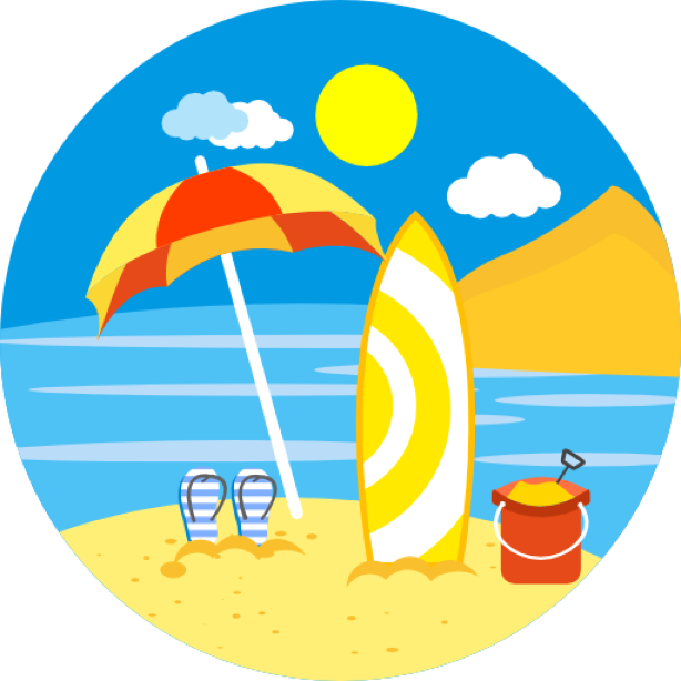 Outdoor round sticker messages sticker-5