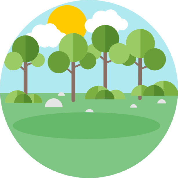 Outdoor round sticker messages sticker-0