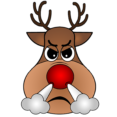 Joy Reindeer messages sticker-0