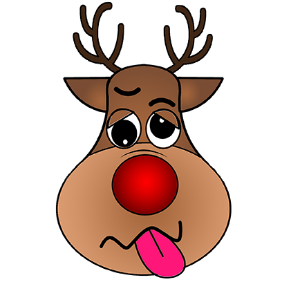 Joy Reindeer messages sticker-1