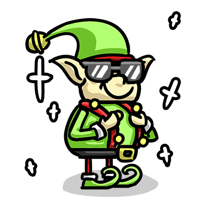 Slam Dunk Santa messages sticker-5