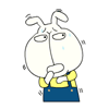 Big Face Rabbit messages sticker-5
